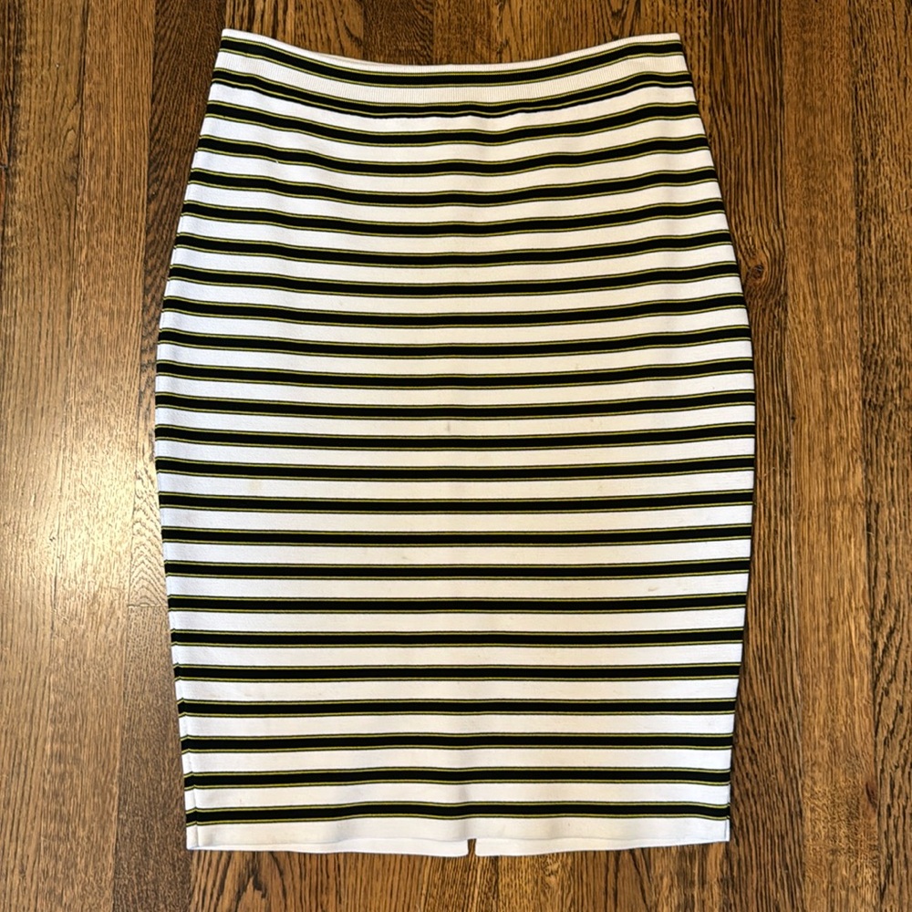 ALC STRIPE KNIT SKIRT